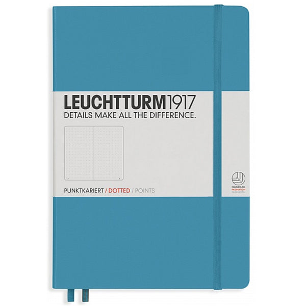 Leuchtturm1917 Dotted A5 Hardcover Notebook - Nordic Blue - The TipTop  Paper Shop